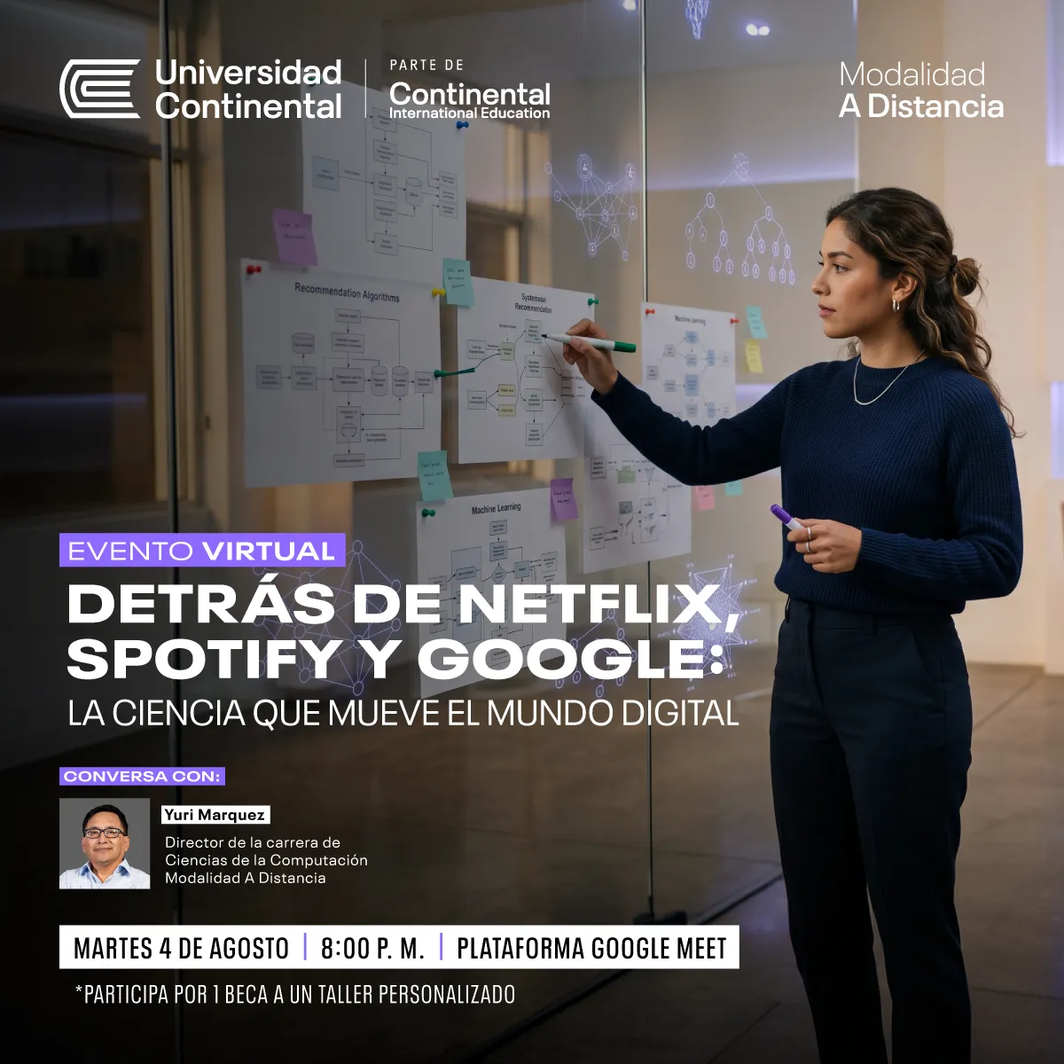Detrás de Netflix, Spotify y Google: la ciencia que mueve el mundo digital.