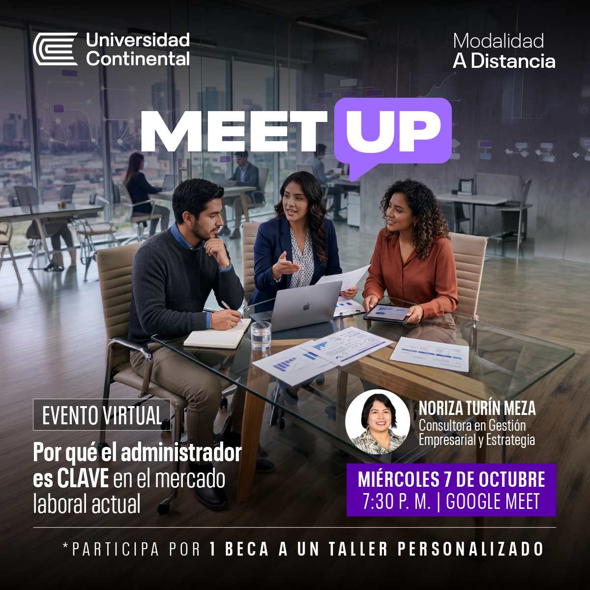 Charla Virtual: “Por qué el administrador es clave en el mercado laboral actual”