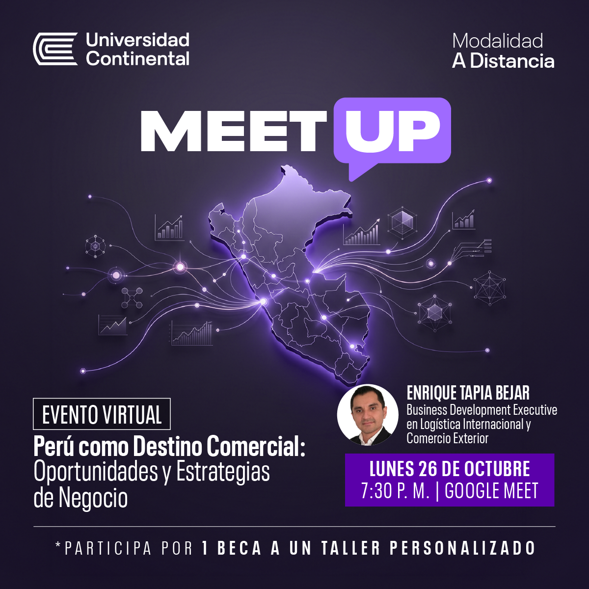 Charla Virtual: “Perú como Destino Comercial: Oportunidades y Estrategias de Negocio”